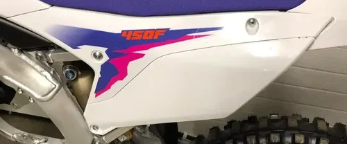 New OEM 2024 Yamaha YZ450F SE Plastic Kit Set Fenders 50th Anniversary Edition