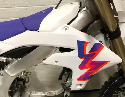 New OEM 2024 Yamaha YZ450F SE Plastic Kit Set Fenders 50th Anniversary Edition