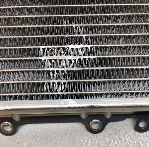 OEM Yamaha 02-24 YZ250 2 Two Stroke Fill Right Side Radiator W/ Cap YZ250X 16-23