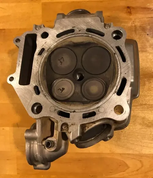 OEM HONDA TRX 450R 450ER TRX450R 06-14 ENGINE MOTOR CYLINDER HEAD VALVES SPRINGS