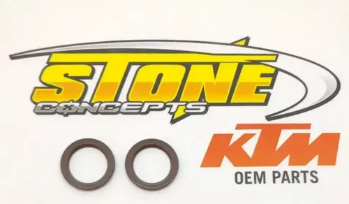 New Genuine OEM KTM Shaft Seal Ring A40X55X6 Set Of 2 Two Seals 0760405560