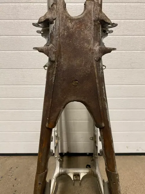 2006 06 HONDA TRX450R TRX 450R OEM STOCK MAIN FRAME CHASSIS CERT ORIGIN