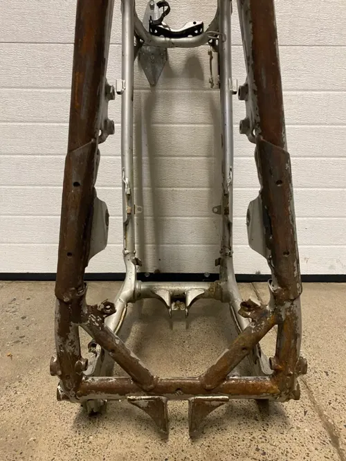 2006 06 HONDA TRX450R TRX 450R OEM STOCK MAIN FRAME CHASSIS CERT ORIGIN