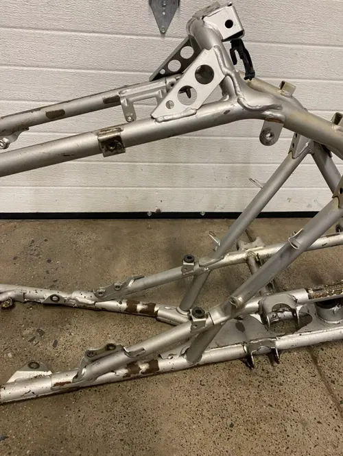 2006 06 HONDA TRX450R TRX 450R OEM STOCK MAIN FRAME CHASSIS CERT ORIGIN