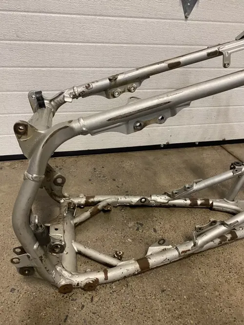 2006 06 HONDA TRX450R TRX 450R OEM STOCK MAIN FRAME CHASSIS CERT ORIGIN