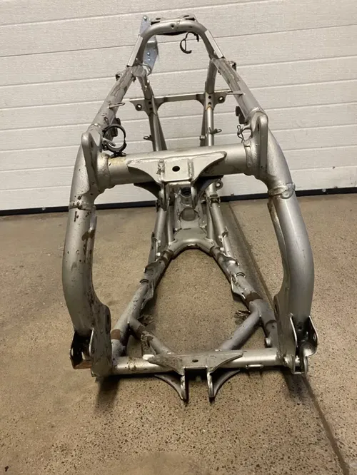 2006 06 HONDA TRX450R TRX 450R OEM STOCK MAIN FRAME CHASSIS CERT ORIGIN