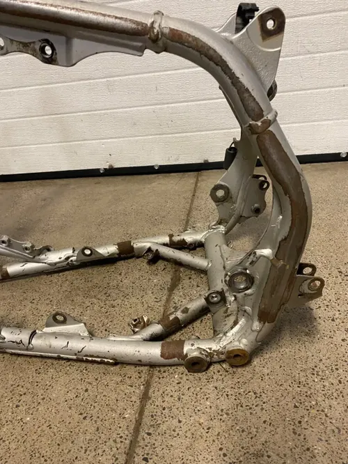 2006 06 HONDA TRX450R TRX 450R OEM STOCK MAIN FRAME CHASSIS CERT ORIGIN