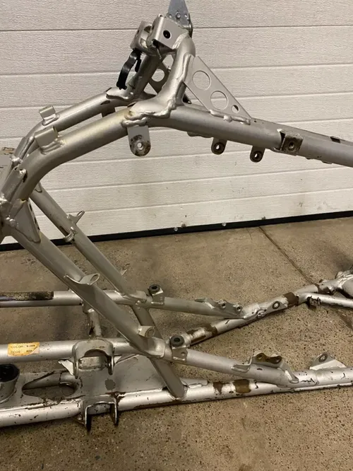2006 06 HONDA TRX450R TRX 450R OEM STOCK MAIN FRAME CHASSIS CERT ORIGIN