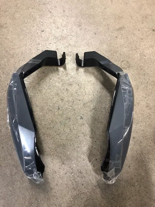 OEM SKI-DOO HANDGUARDS HAND GUARDS HANDLEBAR AIR DEFLECTOR KIT LEFT RIGHT BLACK