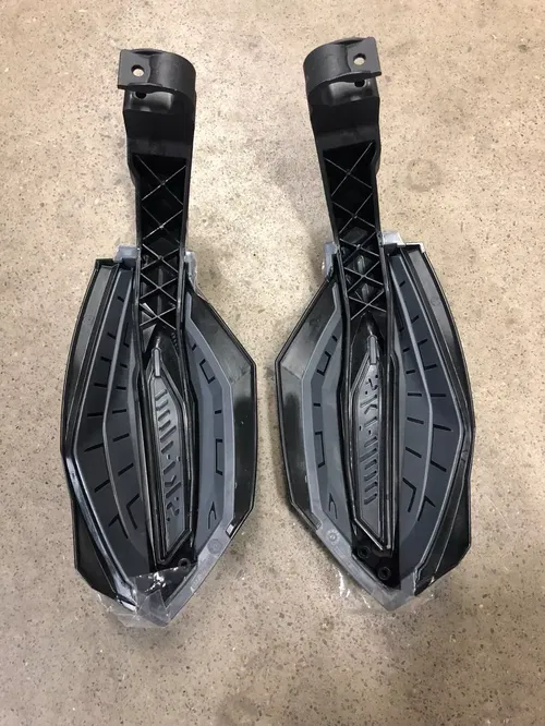 OEM SKI-DOO HANDGUARDS HAND GUARDS HANDLEBAR AIR DEFLECTOR KIT LEFT RIGHT BLACK