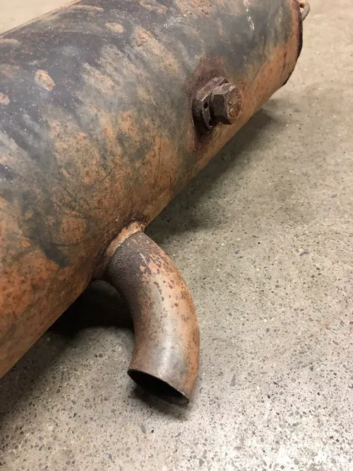 07 POLARIS ATV SPORTSMAN EFI 500 EXHAUST MUFFLER HEADER HEAD PIPE MANIFOLD OEM