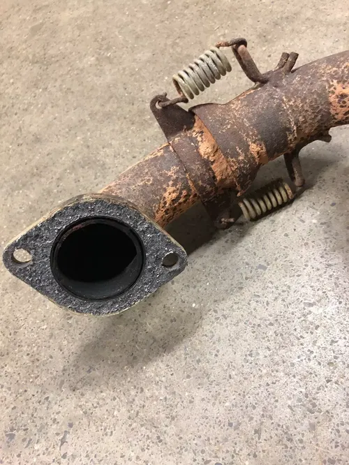 07 POLARIS ATV SPORTSMAN EFI 500 EXHAUST MUFFLER HEADER HEAD PIPE MANIFOLD OEM
