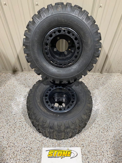 REAR 9X8 REINFORCEMENT RING WHEELS & TIRES YAMAHA YFZ450R BANSHEE RAPTOR 20X11X9