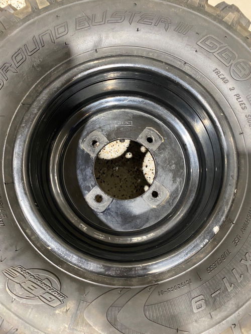 REAR 9X8 REINFORCEMENT RING WHEELS & TIRES YAMAHA YFZ450R BANSHEE RAPTOR 20X11X9