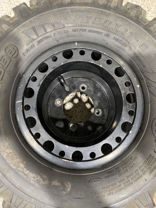 REAR 9X8 REINFORCEMENT RING WHEELS & TIRES YAMAHA YFZ450R BANSHEE RAPTOR 20X11X9