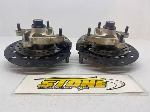 SUZUKI LTR450 LTR 450 FRONT END SPINDLES BALDWIN HUBS BRAKE
