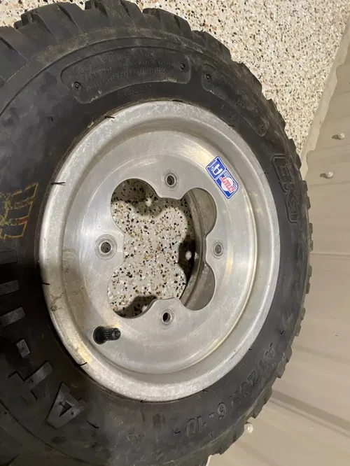 FRONT DWT A5 WHEELS 10X5 4/1 20x6x10 TIRES HONDA TRX 450R 300ex 250R LTR450