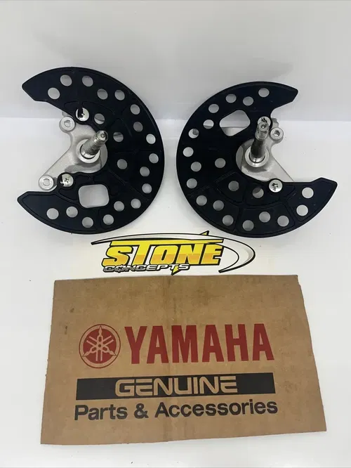 OEM YAMAHA YFZ450R YFZ450X KNUCKLES SPINDLES LEFT RIGHT 2009-2024 YFZ 450R 450X