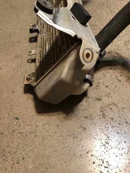 OEM 2017-2020 HONDA CRF450R CRF 450R RADIATOR SET WORKS CONNECTION GUARDS BRACES