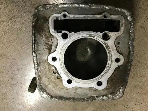 79 81 HONDA XL500 "MODIFIED" USED CYLINDER & PISTON 89.24mm BORE DIAMETER XR500