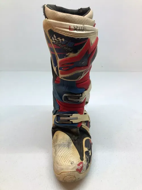 Alpinestars Tech 10 Racing Boots US Adult Size 11 w/ Booties MX ATV Dirt Bike