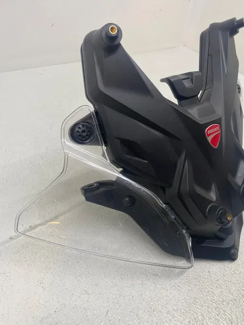 Ducati Multistrada V4 OEM Front Upper Windscreen Fairing ADJUSTABLE MOUNT