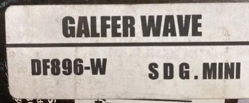 Galfer Wave Brake Rotor DF896-W SDG Mini Pit Bike Rear Disc S.D.G. PITBIKE DIRT