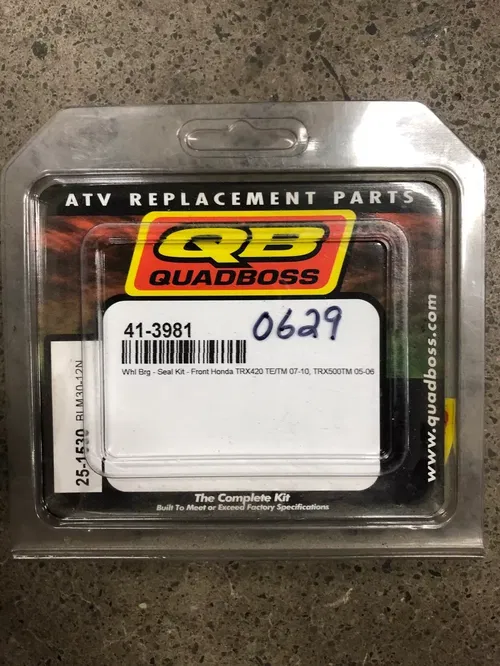 ALL BALLS QUAD BOSS QB FRONT WHEEL BEARING SEAL KIT HONDA TRX420 TRX500 TE/TM