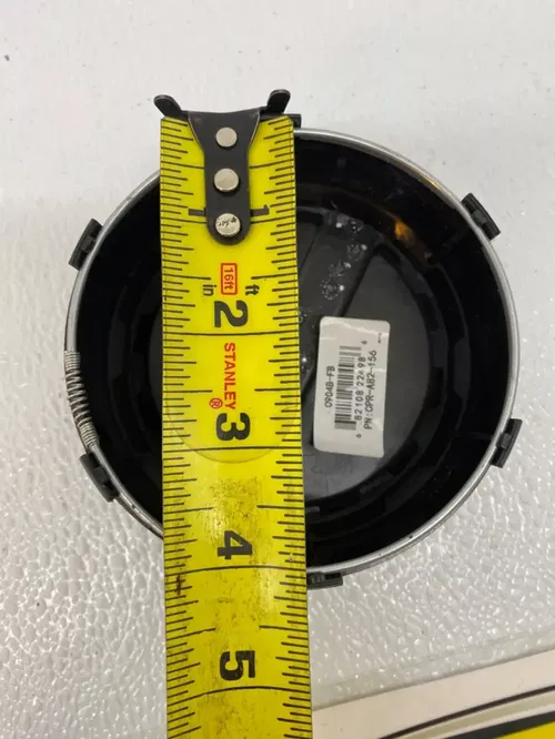 New Raceline Matte Black Front Rear Wheel Center Cap Hub Cover 4" Polaris Can-Am