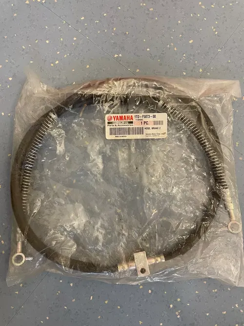 YAMAHA 09-24 YFZ450R FRONT BRAKE YFZ 450R CALIPER LINES HOSE LOWER SET 2