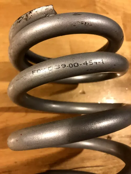 FOX SHOCK SPRING 16" L 3" ID 220 LBS POLARIS RZR YXZ X3 1000 MAVERICK YAMAHA