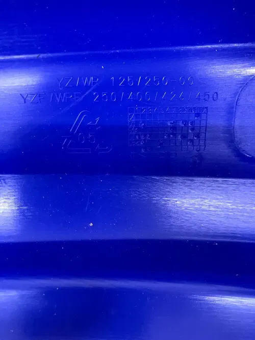 RACE TECH FRONT FENDER YZF BLUE 2000-2005 YZ125 WR125 YZ250 WR250 WRF426