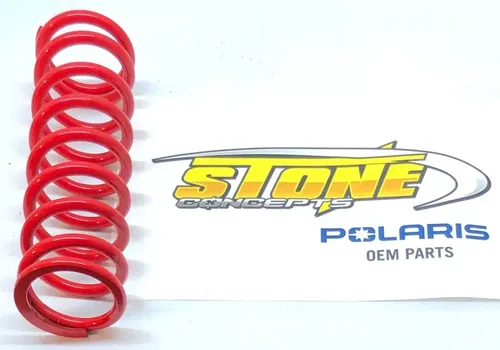 OEM POLARIS RZR RS1 1000 FRONT SHOCK SPRING 13" L 3.0" I.D. RED 2018-2022 13 3