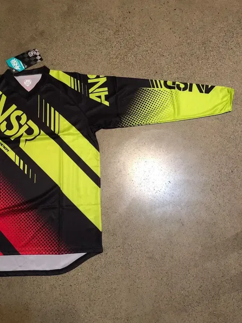 ANSR ANSWER A16.5 SYNC JERSEY BLACK RED ADULT MENS M MEDIUM L LARGE