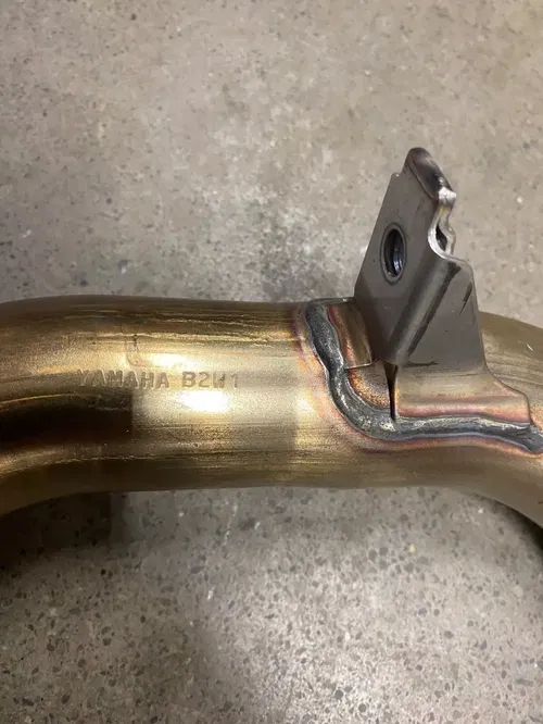 OEM Yamaha Exhaust Header Head Mid Pipe 20-22 YZ450F YZ450FX WR450F 450F YZ WR