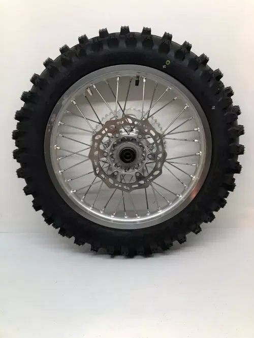 OEM 2024 GASGAS 300 EX FRONT REAR WHEELS SILVER RIM KTM 125-450 SX SXF XCF FC FX