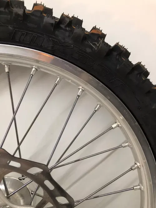 OEM 2024 GASGAS 300 EX FRONT REAR WHEELS SILVER RIM KTM 125-450 SX SXF XCF FC FX