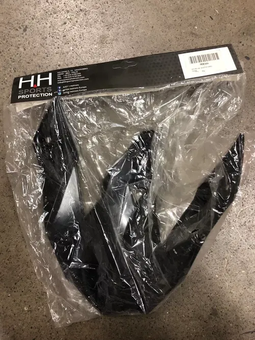 JUST1 J32 REPLACEMENT HELMET PEAK VISOR AGENT ORANGE SMALL DIRT BIKE MOTORCYCLE