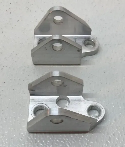 New OEM Yamaha 2023 2024 YZ450F Foot Pegs Rest Mounts Brackets Bolts 2024 YZ250F