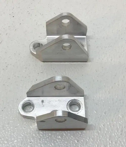 New OEM Yamaha 2023 2024 YZ450F Foot Pegs Rest Mounts Brackets Bolts 2024 YZ250F