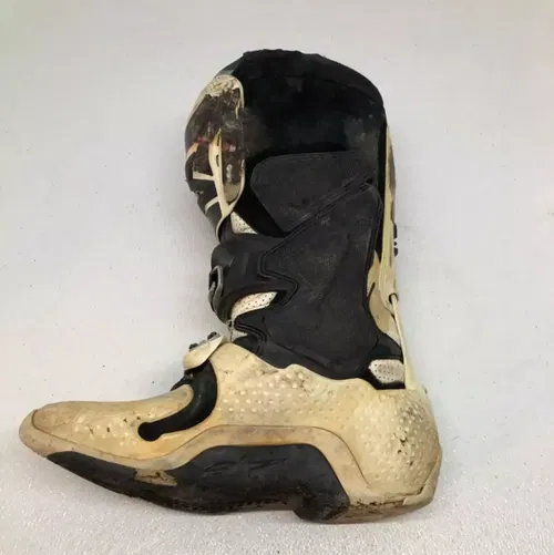 Alpinestars Tech 10 Racing Boots US Adult Size 11 w/ Booties MX ATV Dirt Bike