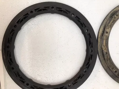 (4) 10" HIPER CARBON FIBER FRONT WHEEL BEADLOCK RINGS CF1 TECH3 RING SET TRX YFZ
