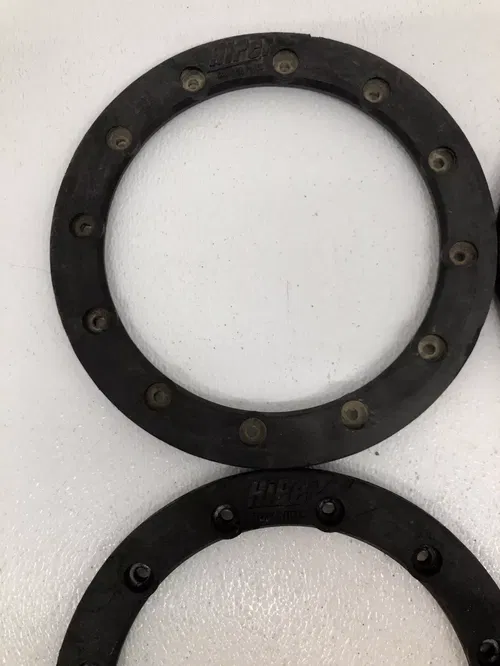 (4) 10" HIPER CARBON FIBER FRONT WHEEL BEADLOCK RINGS CF1 TECH3 RING SET TRX YFZ