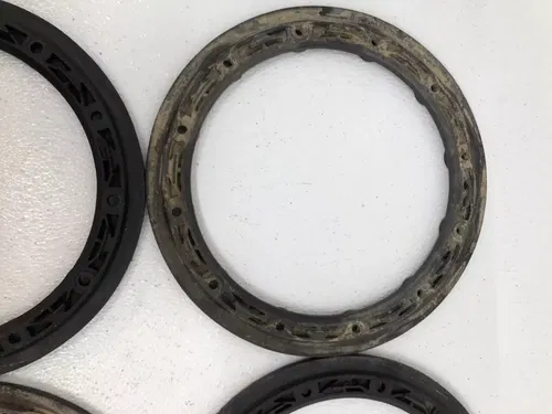 (4) 10" HIPER CARBON FIBER FRONT WHEEL BEADLOCK RINGS CF1 TECH3 RING SET TRX YFZ
