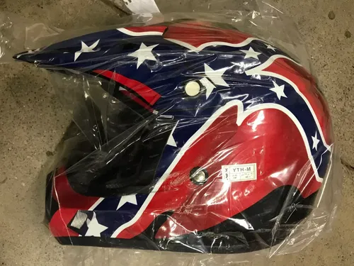 AFX BLACK RED ATV DIRT BIKE MX MOTOCROSS OFF ROAD HELMET YOUTH MEDIUM M MED