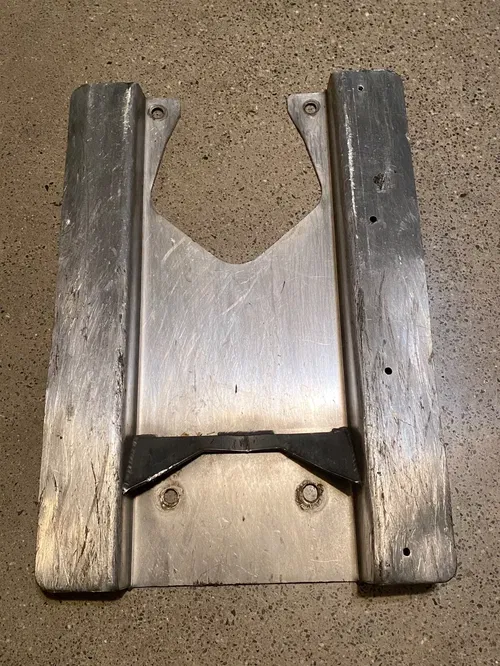 PRO TECT REAR SWINGARM GUARD SKID PLATE HONDA TRX250R TRX 250R 86 87 88 89