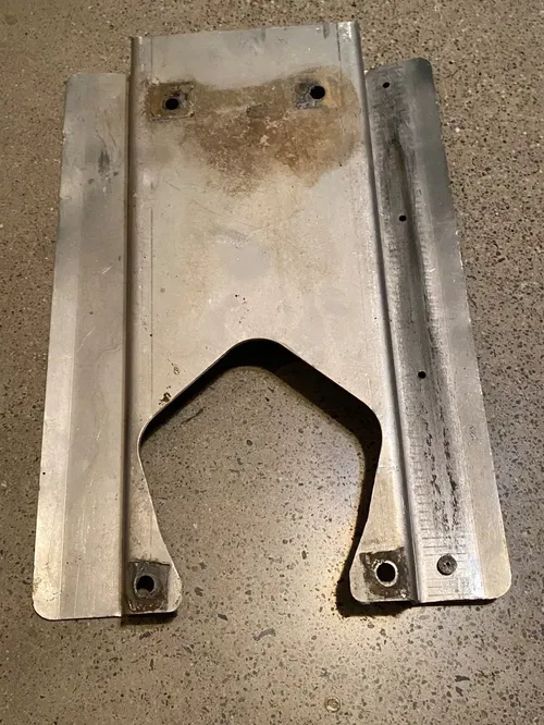 PRO TECT REAR SWINGARM GUARD SKID PLATE HONDA TRX250R TRX 250R 86 87 88 89
