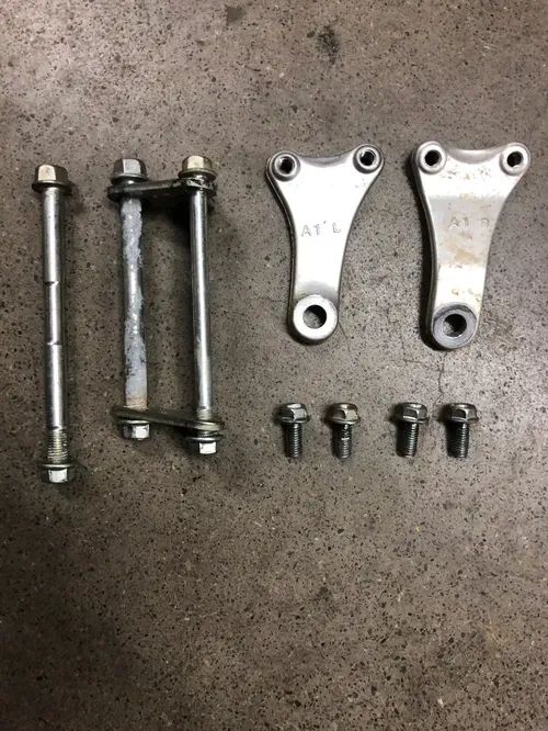 HONDA CRF 450R CRF450R MOTOR MOUNTS ENGINE MOUNT SET BOLTS 2018-2020 450 R