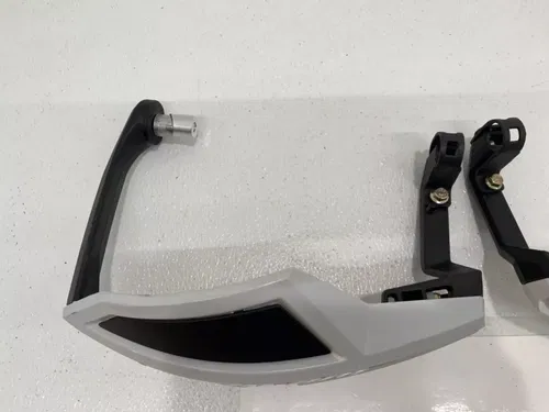Can-Am ATV White Hand Guard Wind Deflector Kit w/ Mount Outlander Renegade XXC