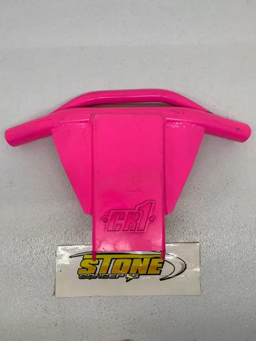 CR1 CECCO RACING YAMAHA 08-13 2008-2013 RAPTOR 125 250 FRONT BUMPER GUARD PINK